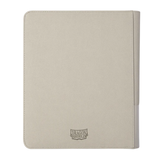 Dragon Shield: Codex Zipster Binder - Regular - Ashen White