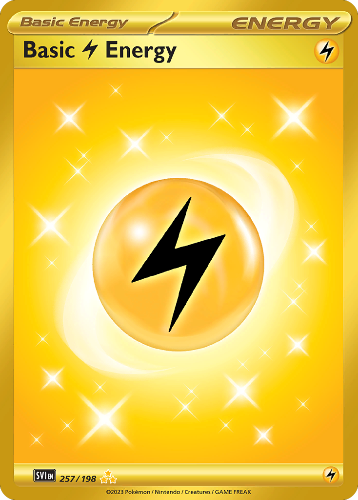 Basic Lightning Energy · Scarlet & Violet · SVI 257