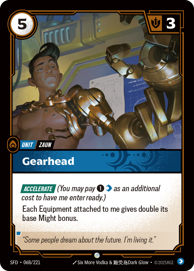 Gearhead · Spiritforged · SFD-068/221