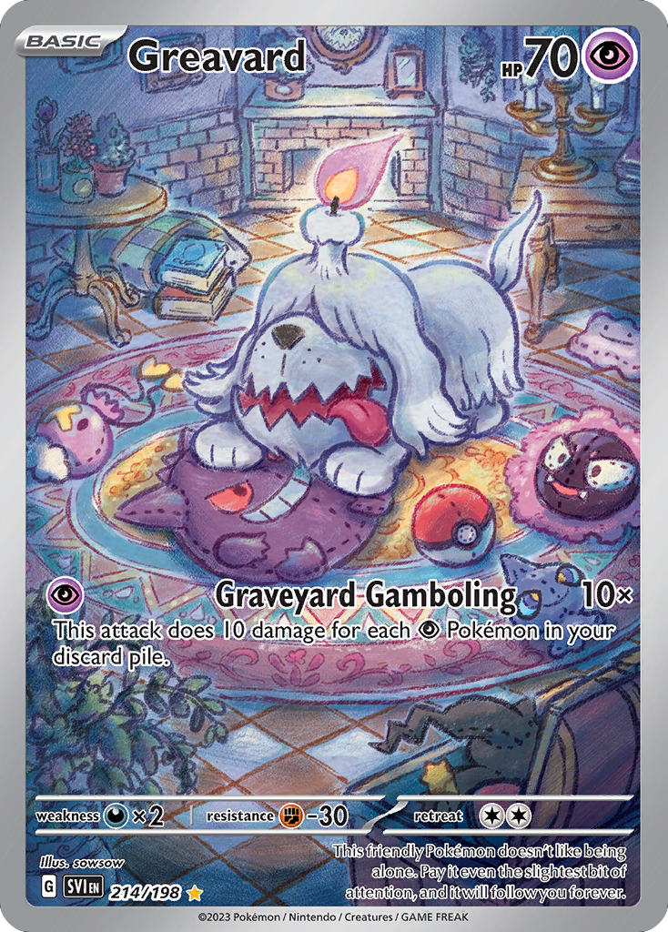 Greavard · Scarlet & Violet · SVI 214