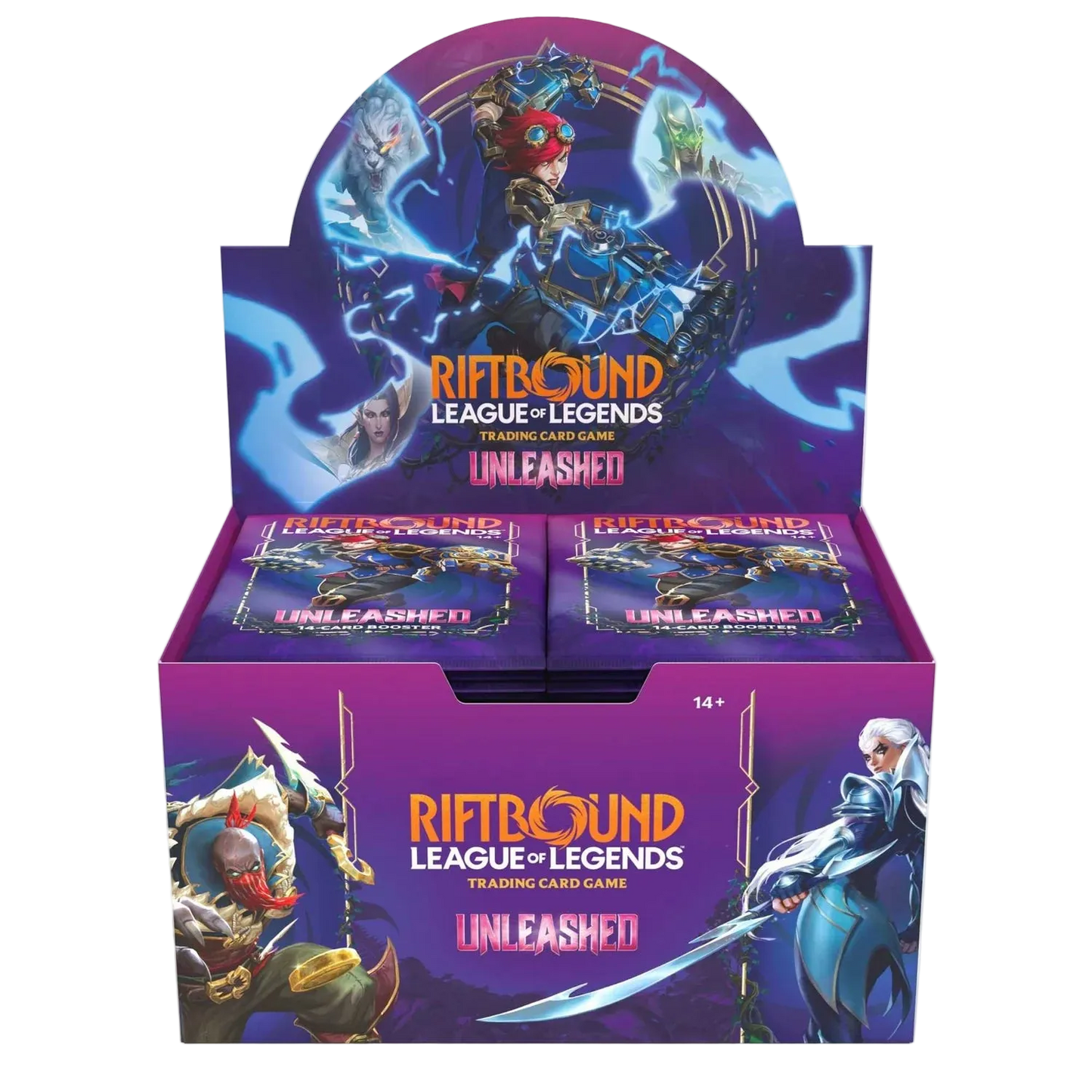 Riftbound: Unleashed Booster Box — 24 League of Legends TCG booster packs