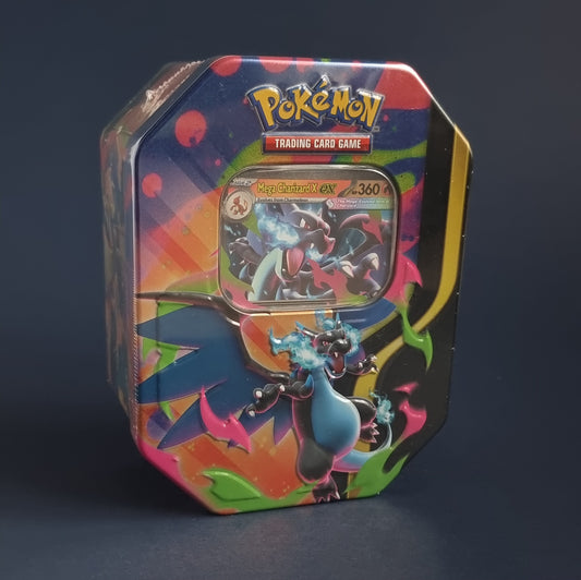 Mega Charizard X ex Tin