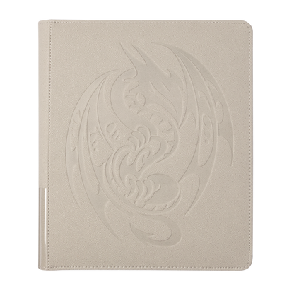 Dragon Shield: Codex Zipster Binder - Regular - Ashen White
