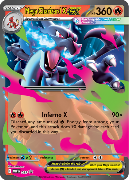 Mega Charizard X ex Tin