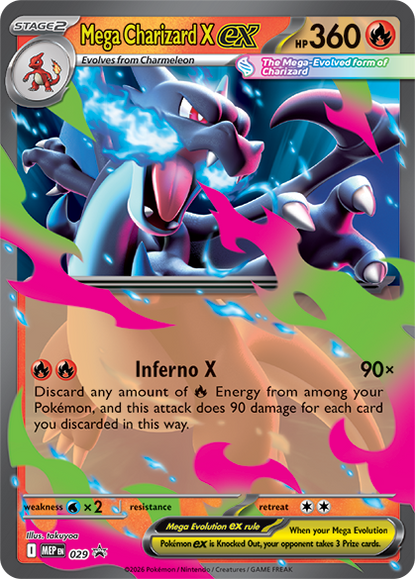Mega Charizard X ex Tin