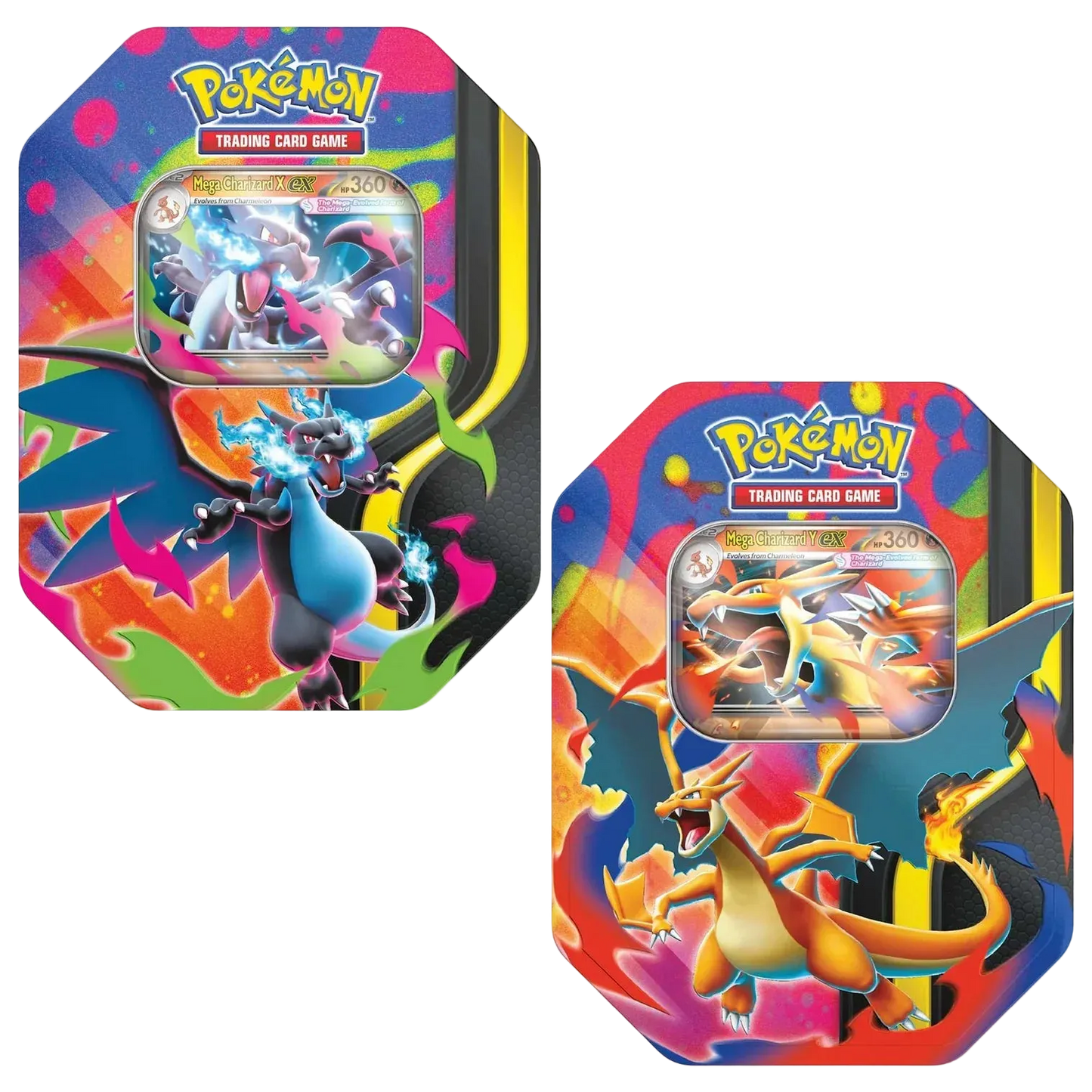 Mega Charizard X ex Tin