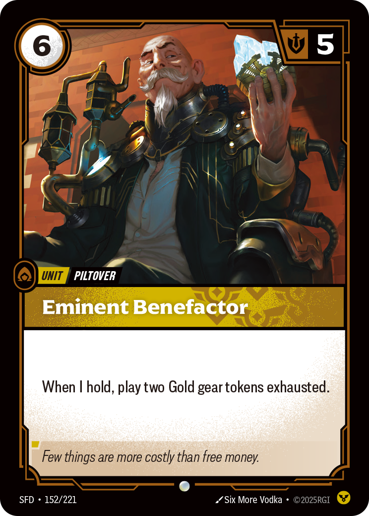 Eminent Benefactor · Spiritforged · SFD-152/221