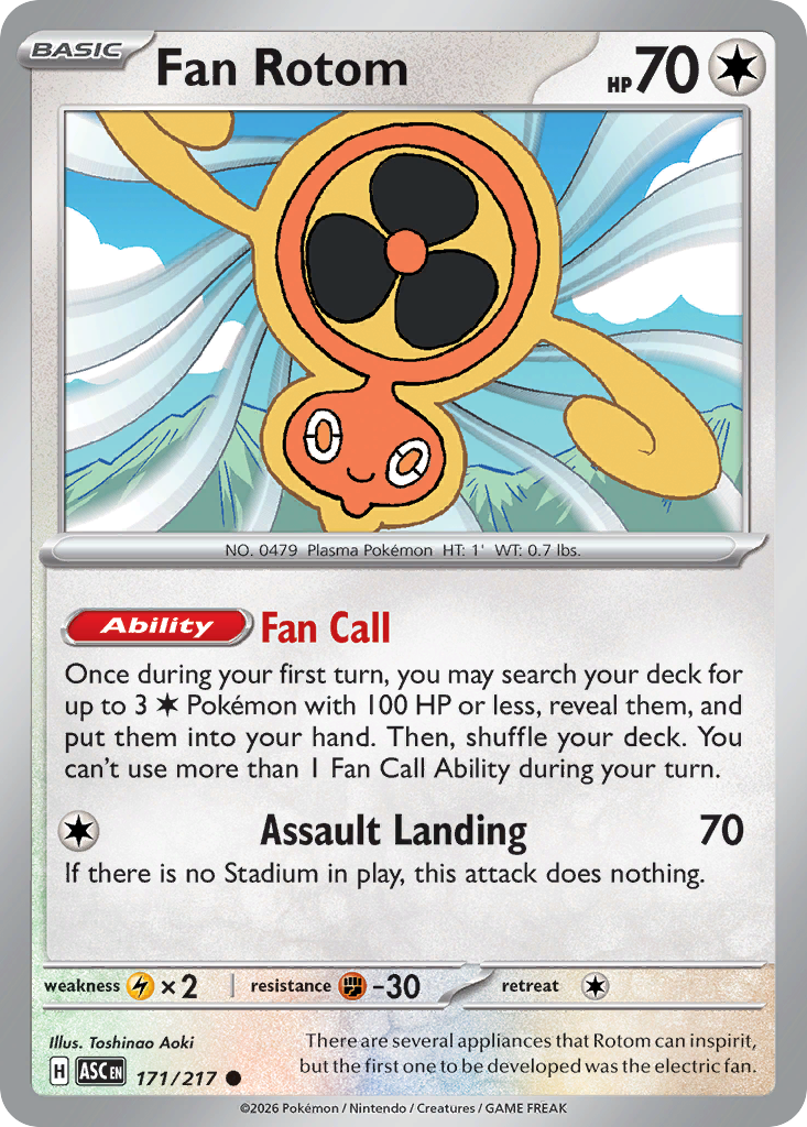 Fan Rotom · Ascended Heroes · ASC 171