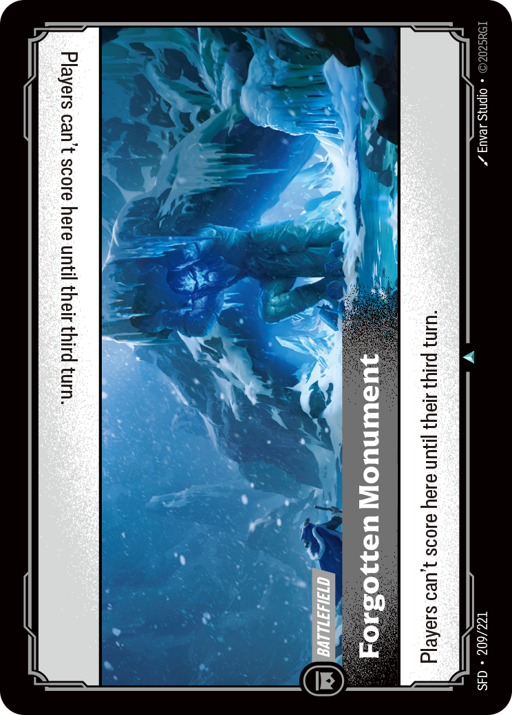 Forgotten Monument · Spiritforged · SFD-209/221