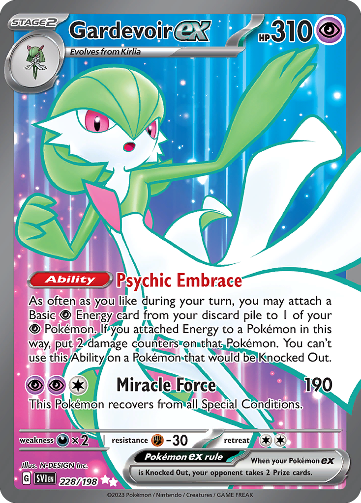 Gardevoir ex · Scarlet & Violet · SVI 228