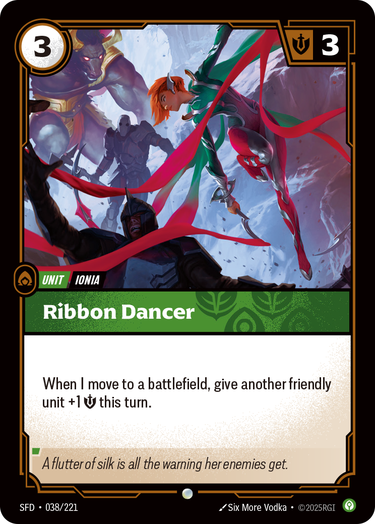 Ribbon Dancer · Spiritforged · SFD-038/221