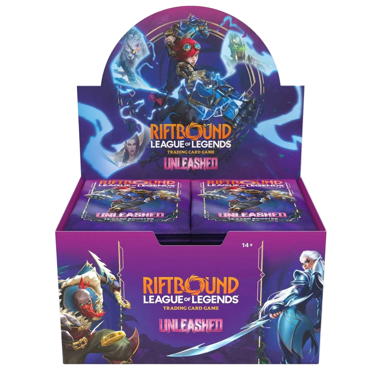 Riftbound: Unleashed Booster Box — 24 League of Legends TCG booster packs